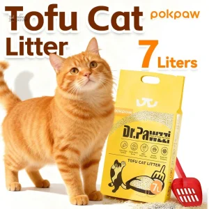 Litière végétale tofu biodégradable TofuPure