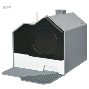 Maison de toilette fermée pour chat HomeClean