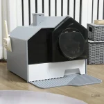 Toilette pour chat avec tapis et filtre anti-odeurs