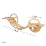Maison pour chat en bois, un coin douillet et élégant