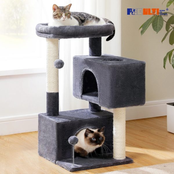 Maison de jeu pour chat avec griffoir