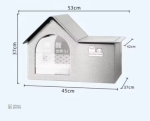 Maison d'été pour chat avec système de refroidissement