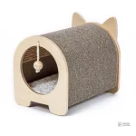 Griffoir en bois pour chat, multifonction et esthétique