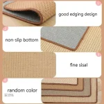 Canapé protégé avec SisalGuard, griffoir design