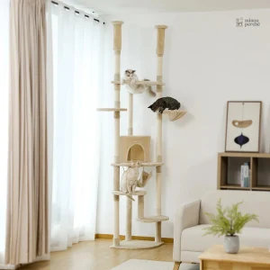 Arbre à chat ajustable pour grands félins