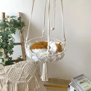 Nid douillet suspendu pour chat - NidSuspendu