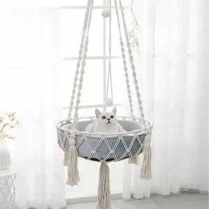 Accessoire confortable pour chat en hauteur