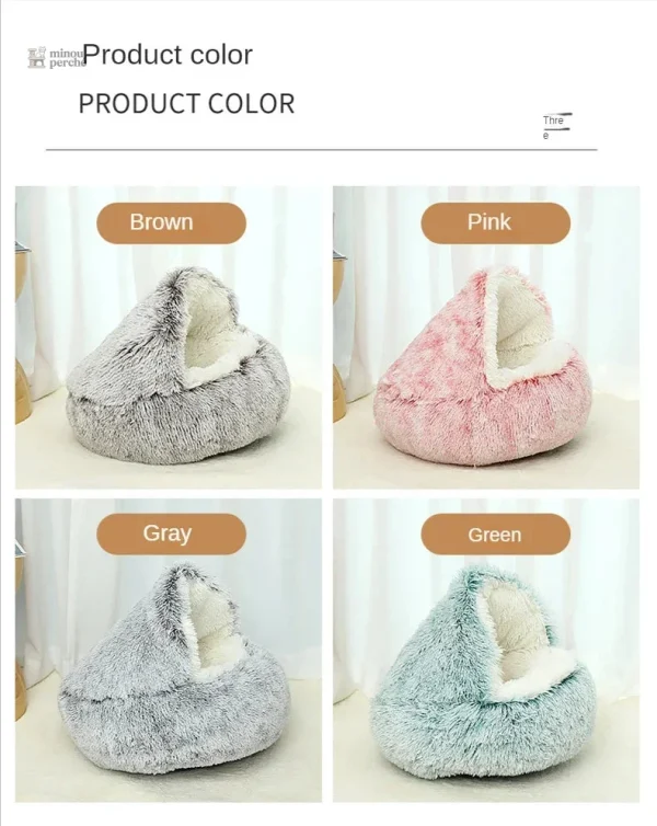 Panier confortable pour chat, sécurité et douceur