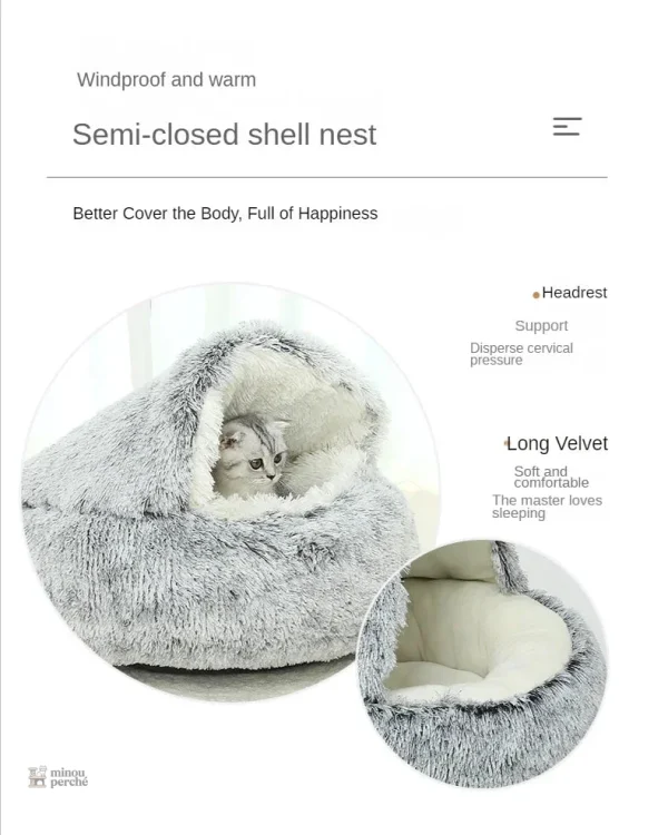 Cocon pour chat, espace de sérénité