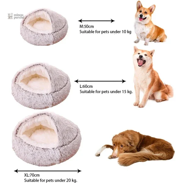 Cocon anti-stress pour chiots et chiens