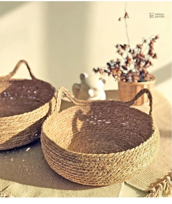 Panier en osier stylé pour votre chat