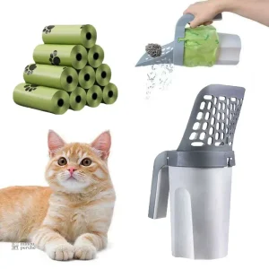 Pelle à litière CleanScoop Box avec bac intégré