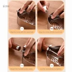 Accessoire de litière pour chats, acier inoxydable