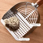 Accessoire pour chat en acier inoxydable durable