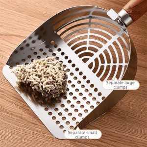 Accessoire pour chat en acier inoxydable durable
