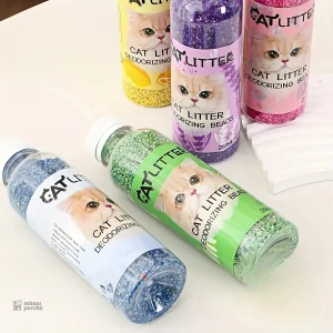 Désodorisants pour litière de chat, effet longue durée