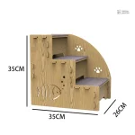 ClimbEase, escalier en bois pour votre compagnon