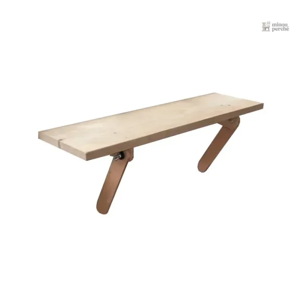 Support en bois pour chat, accès à la vue