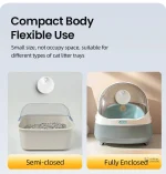 Purificateur d’odeurs intelligent AirClean Pro pour litière - vue 2
