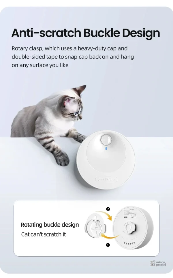 Purificateur d’odeurs intelligent AirClean Pro pour litière - vue 6