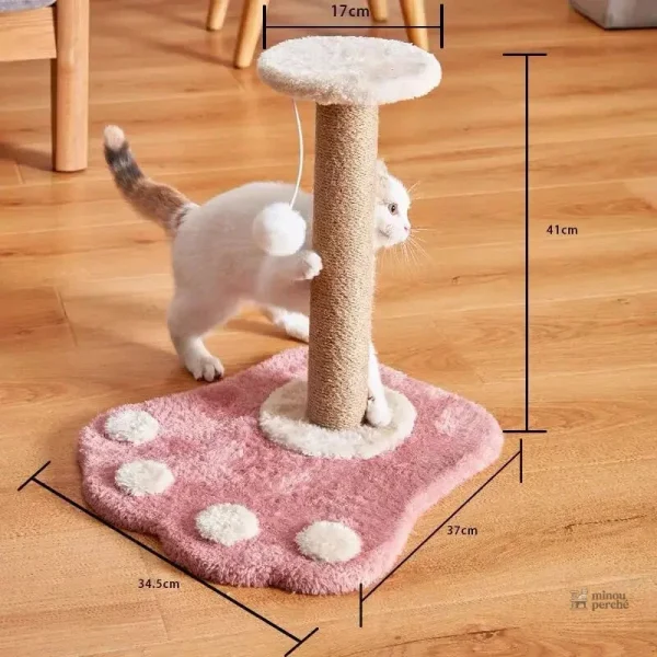 Arbre à chat en sisal pour stimulation féline