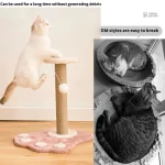 Arbre à chat avec griffoir et jouet interactif