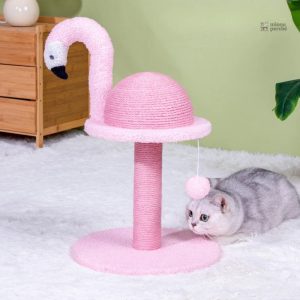 FlamingoPaws : arbre à chat décoratif et amusant