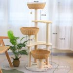 Modèle SkyNest : arbre à chat élégant et fonctionnel