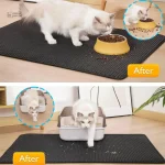 Tapis de litière à double couche pour un confort maximal