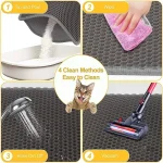 Tapis de litière pratique pour la maison
