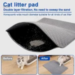 Tapis de litière optimisé pour réduire les odeurs
