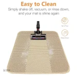 Tapis de litière anti-dérapant pour plus de sécurité