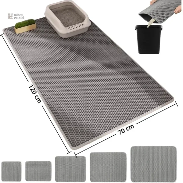 Tapis de litière double couche CleanStep Pro