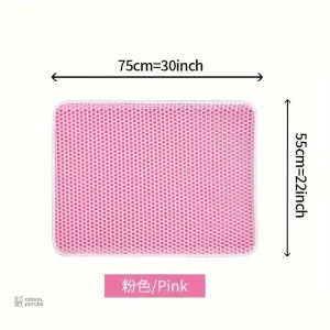 Tapis de litière anti-dérapant et absorbant