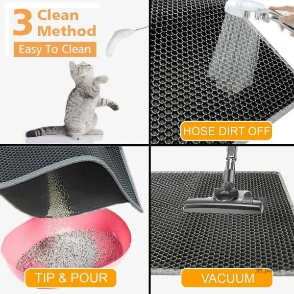Tapis de litière facile à entretenir