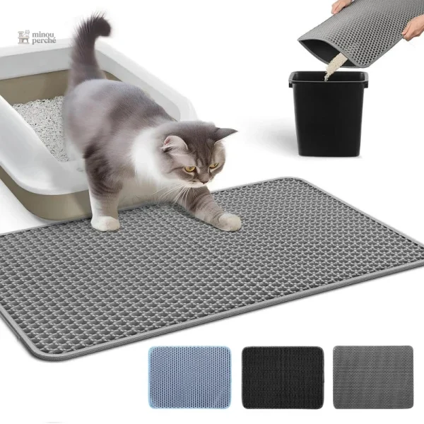 Tapis de litière moderne et fonctionnel