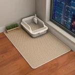 Tapis de litière avec drainage efficace