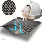 Tapis de litière pour chat Petit Nuage antidérapant