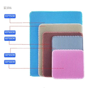 Tapis de litière alvéolé pour chats de différentes tailles