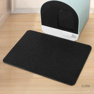Tapis de litière pour chat double couche EVA