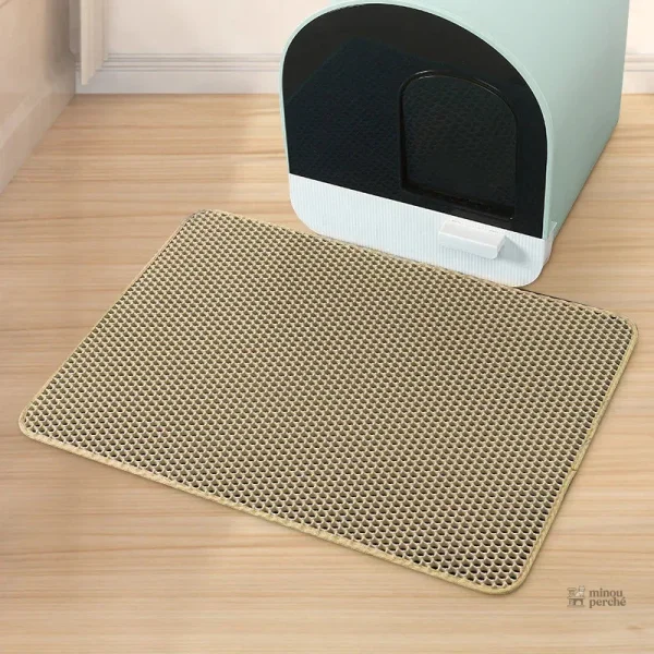 Tapis de litière pour un environnement sain pour chat