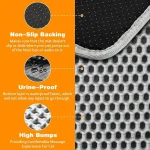 Tapis de litière antidérapant XXL pour un usage pratique
