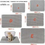 CleanZone : tapis de litière pour chat, double protection