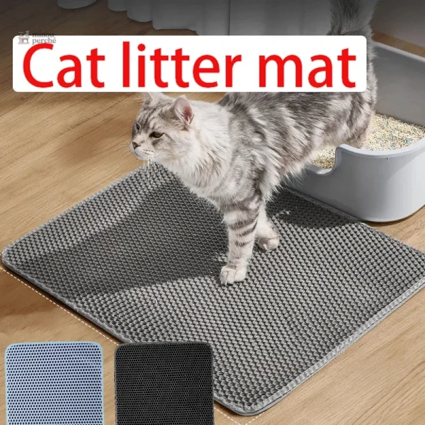 Tapis de litière pour chats, protection efficace et durable