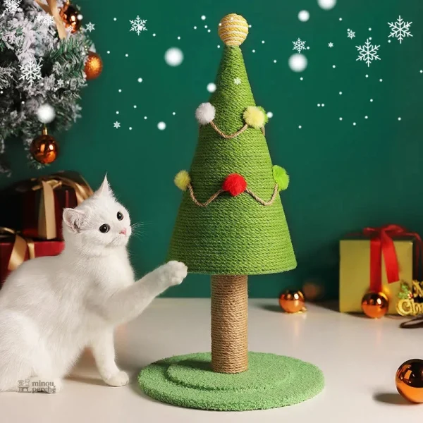 Arbre à chat FestiSapin pour Noël