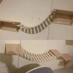 Structure de jeu pour félins actifs