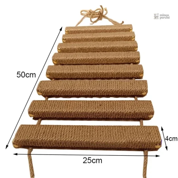 Pont suspendu en kit pour moments de jeu
