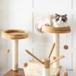 Arbre à Chat Bois LuxeNest avec Bac à Litière - vue 5