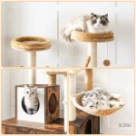 Arbre à Chat Bois LuxeNest avec Bac à Litière - vue 6