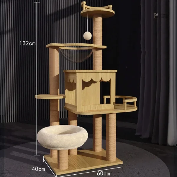 Arbre à chat haut de gamme pour un look contemporain